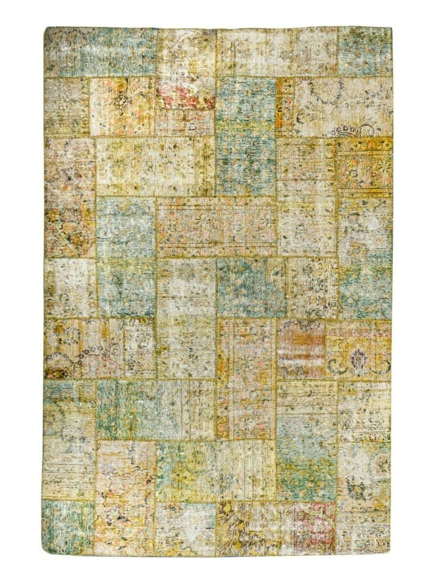 PATCHWORK ANTIQUE PERSIA LEMON 200X300