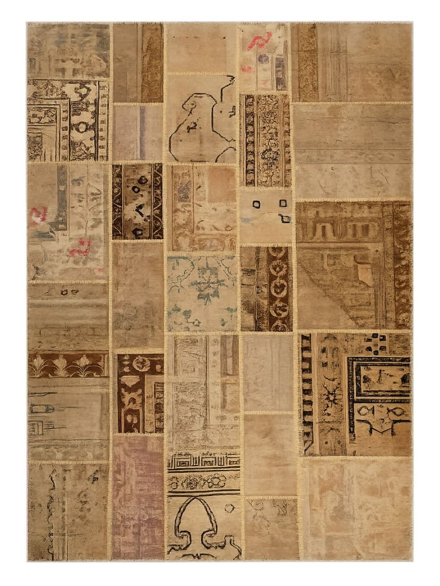 PATCHWORK TURCO BEIGE/BROWN 200X300