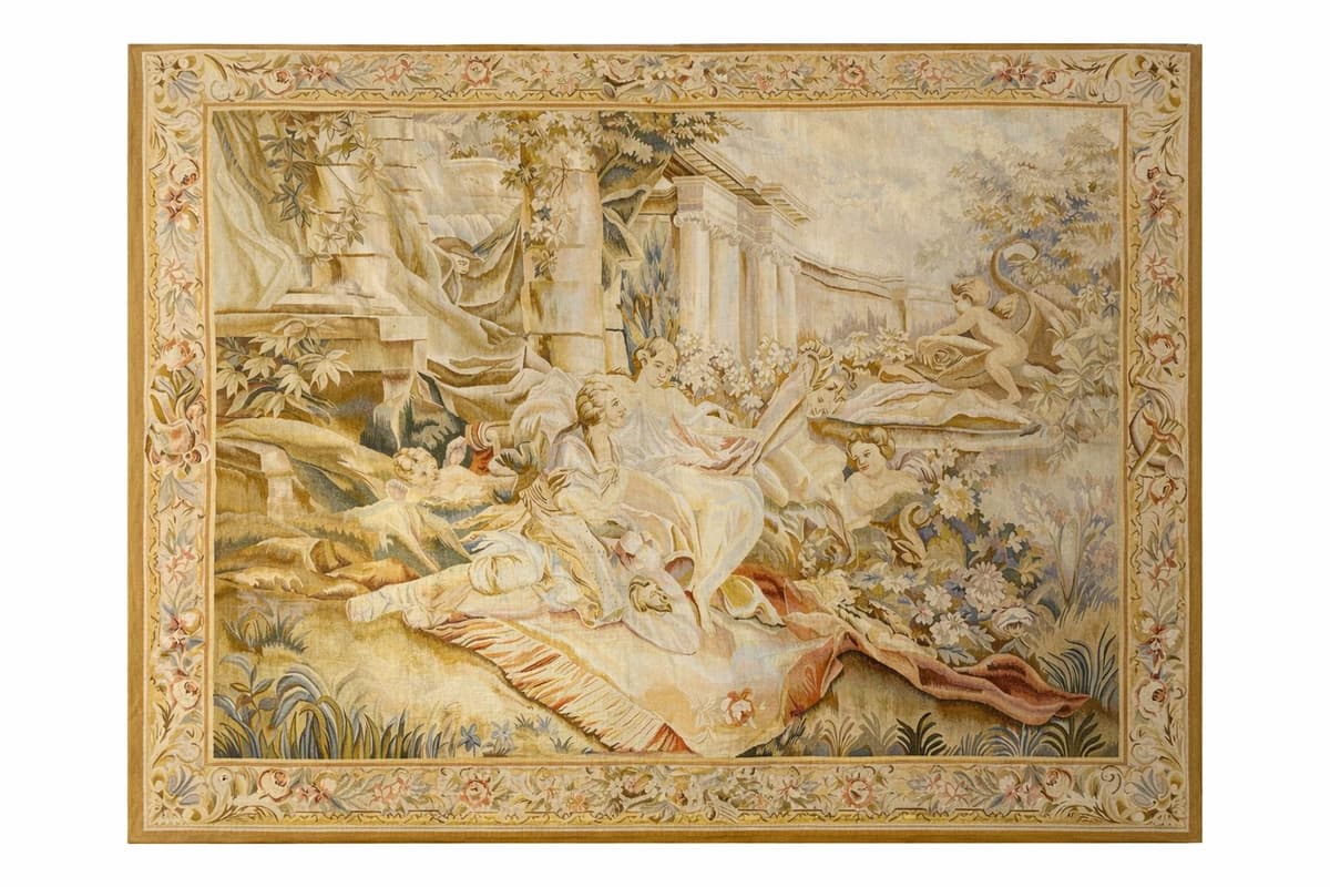 TAPIZ MANUAL GOBELINO 153x200